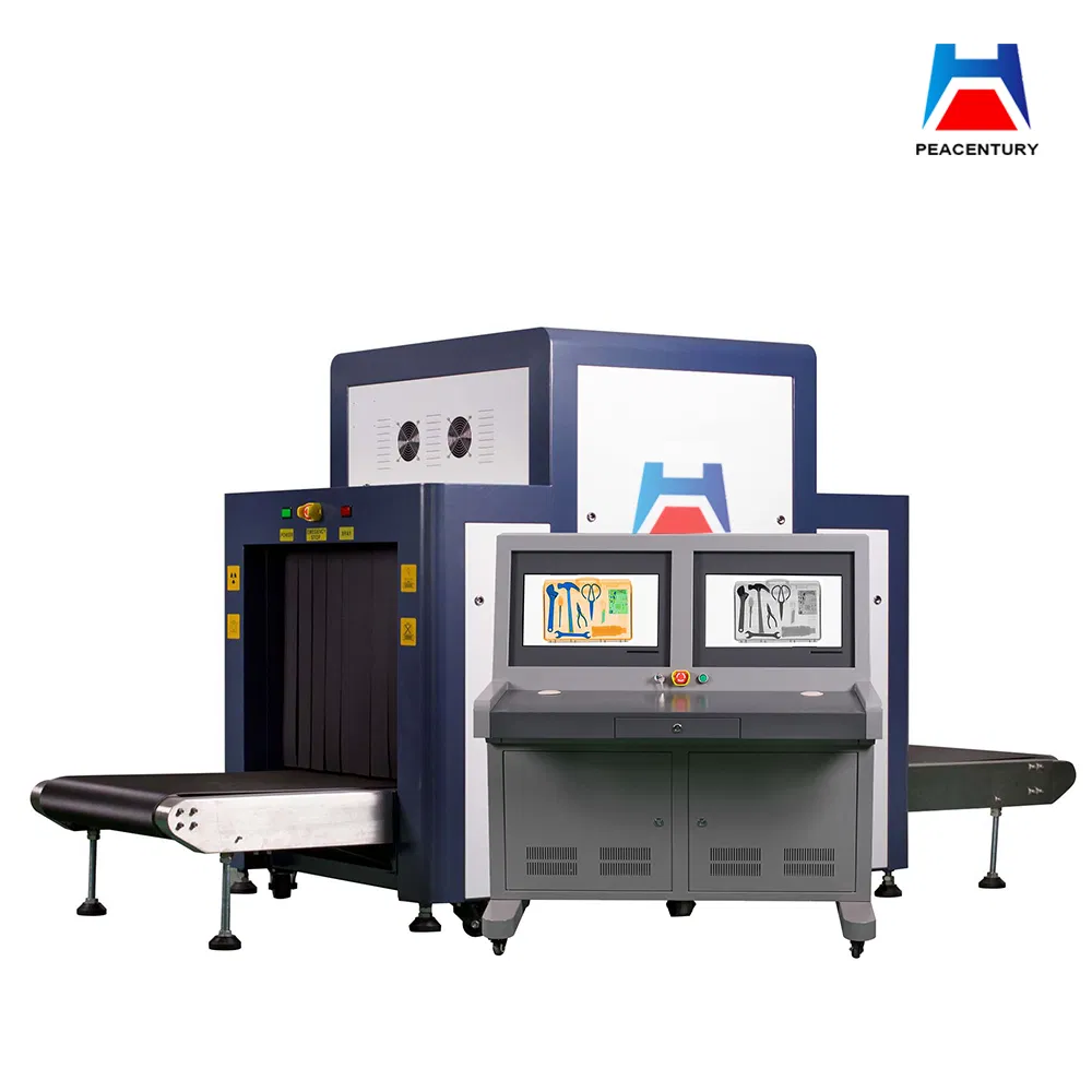 Hotel Xray Baggage Scanner, X-ray Luggage Screening Scanner, Airport Parcel Security Hpc-8065 Multi Energy