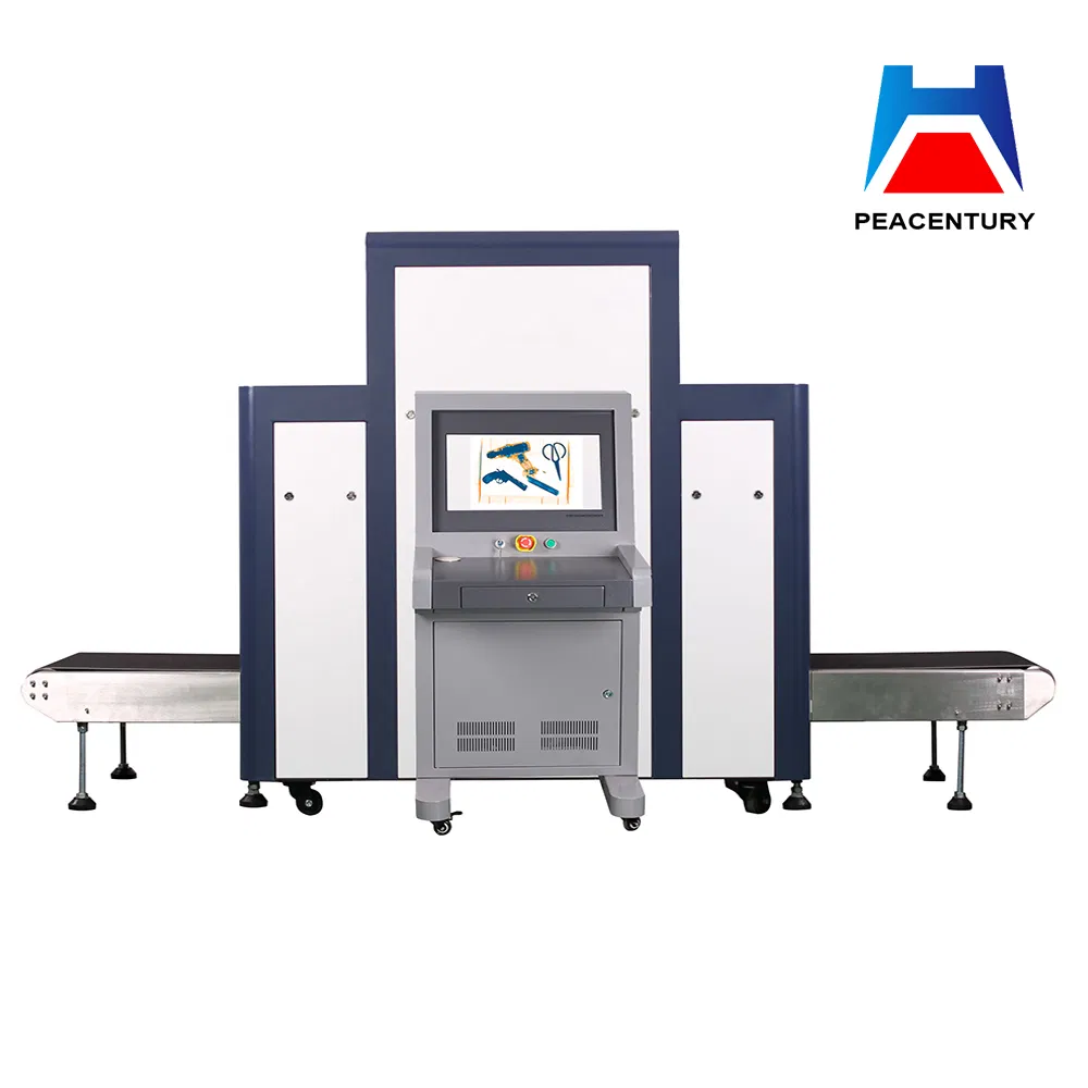 Hotel Xray Baggage Scanner, X-ray Luggage Screening Scanner, Airport Parcel Security Hpc-8065 Multi Energy