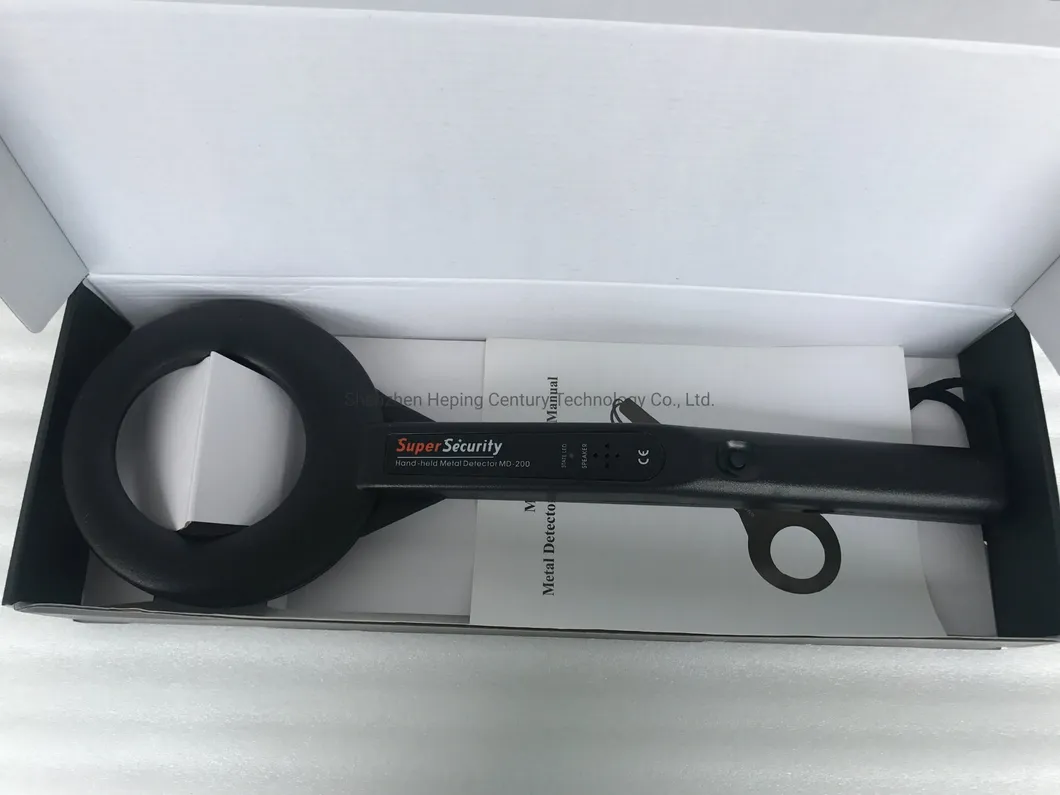 High Sensitive Airport Used Security Screening Metal Scanner Hand-Held Metal Detector Industrial