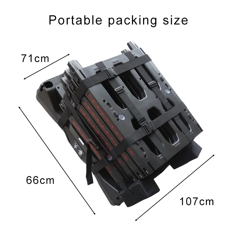 Multi-Zones portable Walk Through Metal Detector Door Frame Archway Metaldetector