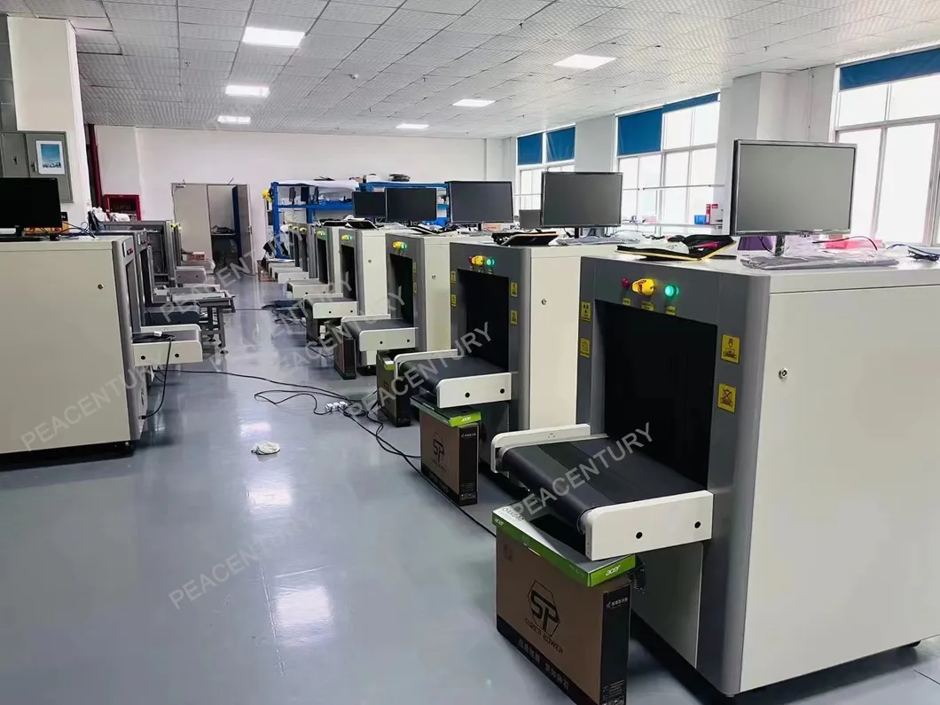 X-ray Baggage Checking Truck Scanner Machines with Spanish Security System