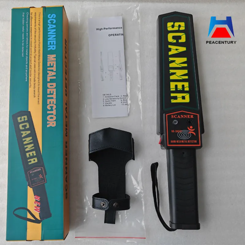 Full Body Security Equipment Hand Held Metal Detector for Checking Mobile Phone
