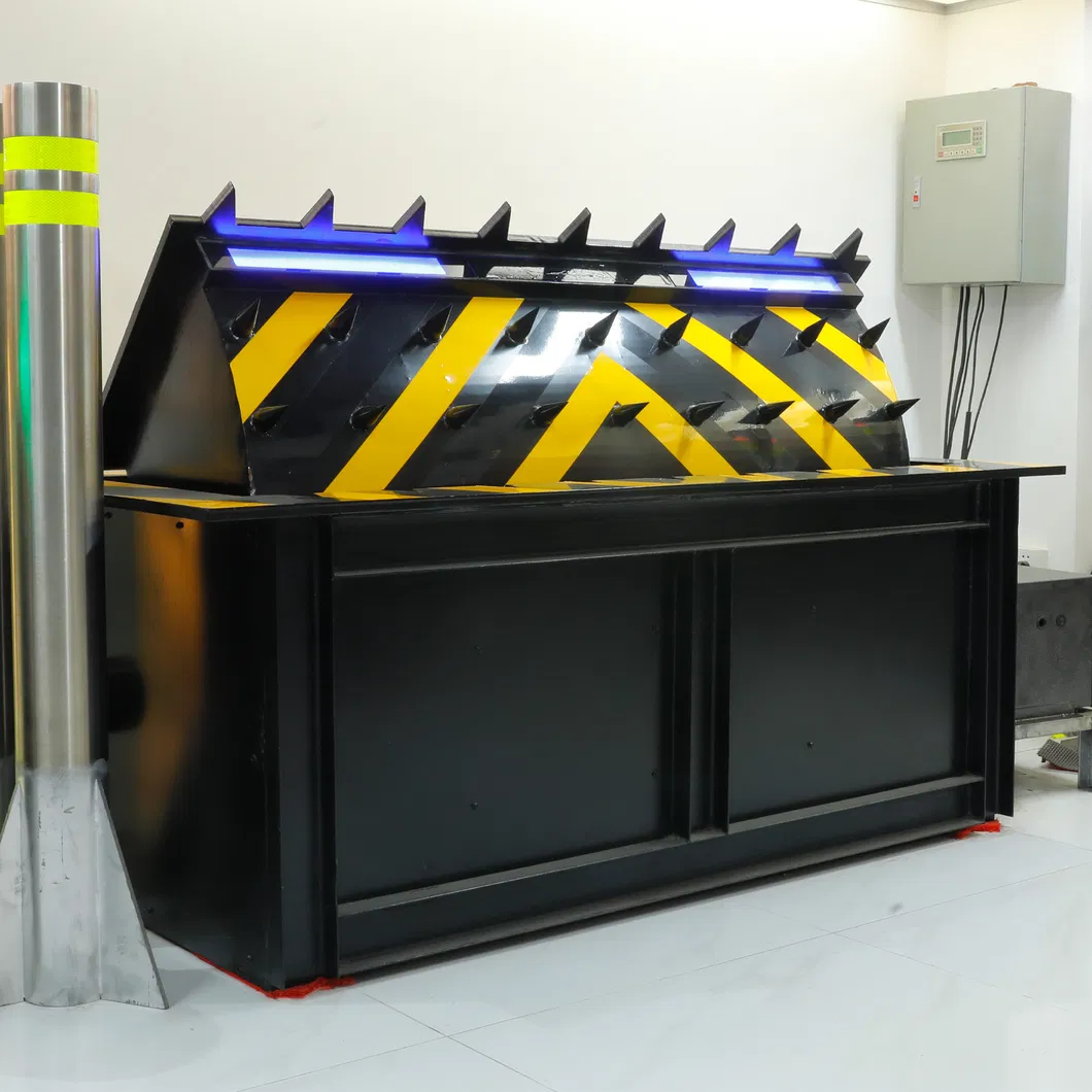 6 Meter Length Automatic Vehicle Barrier Safeway System Anti-Terrorism Hydraulic Road Blocker