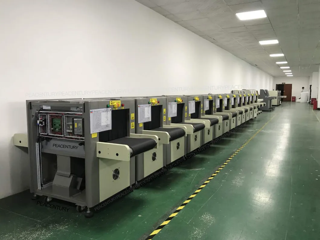 1000 X1000 mm Parcel Inspection Machine X-ray Baggage Scanner for Airport Station