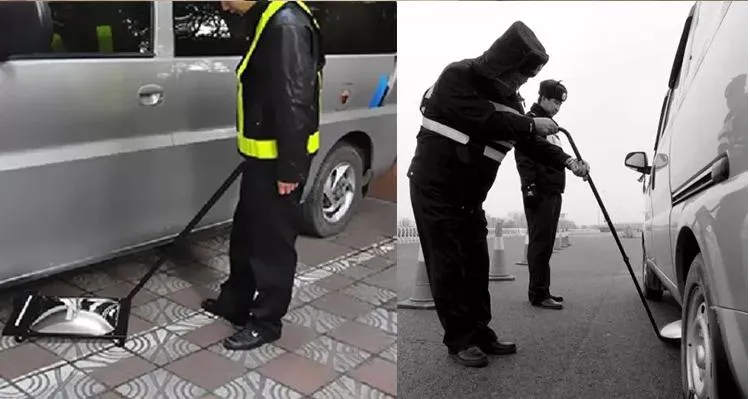 Square Convex Mirror Car Safety Under Vehicle Search Mirror Security Inspection Mirror