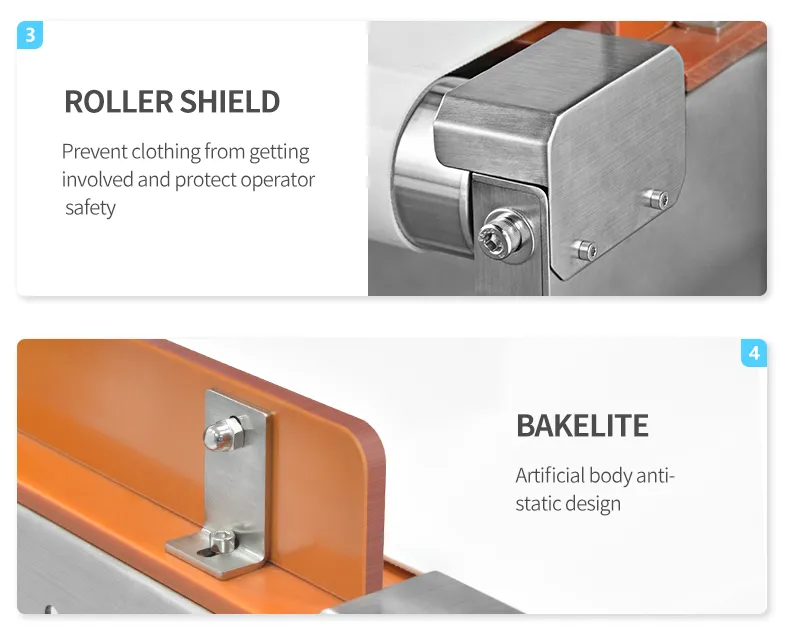 Online Conveyor Belt Food Grade Metal Detector and Weighing Scale